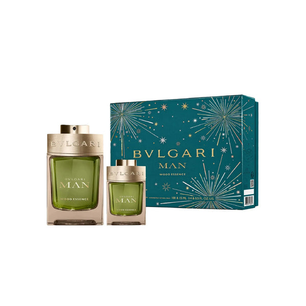 Bvlgari Man Wood Essence Eau De Parfum 100ml, 15ml Eau De Parfum Travel Spray Giftset