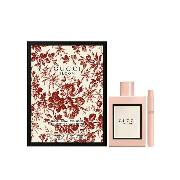 Gucci Bloom Eau De Parfum Spray 100ml + 10ml Travel Spray